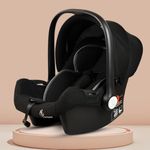 R for Rabbit Picaboo Sportz Baby Carry Cot, 3 in 1 Multi Purpose Kids Carry Cot, Feeding Chair, Rocker for Infant Babies of 0 to 15 Months & Weight Capacity Upto 13 Kgs (Pure Black)