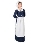 Fun Shack Florence Nightingale Costume Kids, Florence Nightingale Costume Girls, Civil War Nurse Costume Kids, X-Large