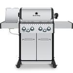 Broil King, Baron S 490 Pro IR, 875947, Natural Gas (NG), 4-Burner, Silver, Black