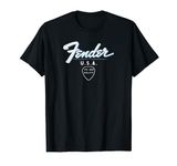 Fender U.S.A. .96 MM Heavy Classic Guitar Pick Poster T-Shirt