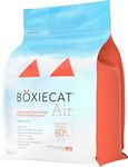 Boxiecat Air Lightweight, Extra Strength Premium Hard Clumping Cat Litter - Plant-Based Formula - Scent Free Multicat - Ultra Clean Litter Box, Probiotic Powered Odor Control, 99.9% Dust Free