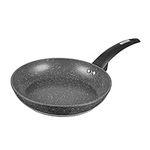 Tower Cerastone T81232 Forged Frying Pan with Non-Stick Coating and Soft Touch Handles, 24 cm, Graphite