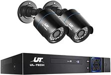 UL-TECH 1080P HD 4 Channel CCTV Security Camera, Black