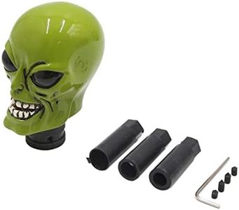 uxcell Green Alien Head Shaped Car Truck Manual Stick Gear Shift Knob Lever Shifter