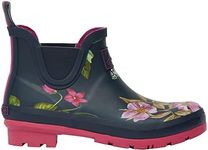 Joules Wellibob Womens Wellington Boots 7 B(M) US Women Navy Floral