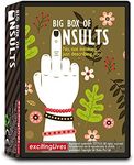 exciting Lives - Big Box of Insults - Fun Cards for Friends and Siblings - Set of 50 - Funny Sarcastic Humor Mini Insult Cards