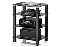 FITUEYES 4-Tier Media Stand Audio/V