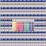 Color Swell Bulk Crayon Packs - 72 Boxes of 24 Vibrant Colored Crayons of Teacher Quality Durable Bulk Crayons for Classroom and Homen(case pack)