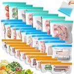 27Pcs Reusable Food Storage Bag Reu