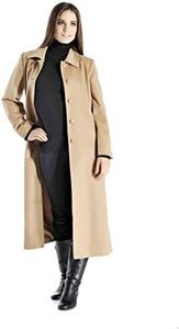Cashmere Boutique 100% Pure Cashmere Full Length Topcoat Women – Lightweight, Soft & Warm Overcoat