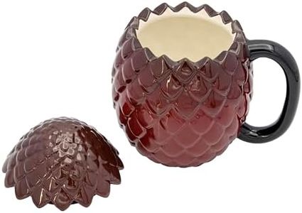 Taza 3D con diseño de huevo de dragón de Juego de Tronos