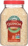 RiceSelect White Quinoa, Premium Gluten-Free Seed, Star-K Kosher, and Non-GMO Quinoa, 22-Ounce Jar