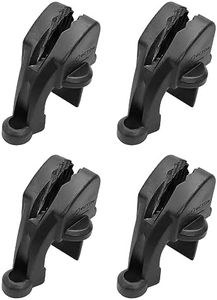Extreme Max 3005.5091 BoatTector Quick Adjust Pontoon Rail Fender Hanger - Black, Pack of 4