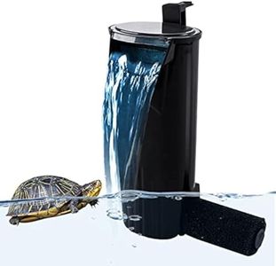 PULACO Aquarium Internal Filter 3 to 15 Gallons, for Fish Tank, Turtle Tank Filtration