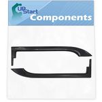 5304506471 Refrigerator Door Handle Replacement for Frigidaire FFHT1621QS3 Refrigerator - Compatible with 5304506471 Black Door Handle - UpStart Components Brand