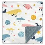 Baby Blanket for Boys Girls (Whales