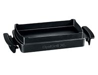 Tefal XA7278 OptiGrill+ XL Baking Tray | Suitable for All OptiGrill+ XL Models | 2 Litre Capacity | Non-Stick Coated Die-Cast Aluminium Mould | Portions 4 to 6 | Black