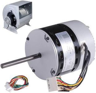 NiwNiw 1/2 HP ECM X-13 Furnace Blower Motor 6205E - Programmable Serial Port Replacement for MOT13004, HD44AE137, 1185157 | Energy Efficient, 208/230V, 2.5-3.8A, 1075RPM