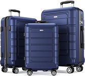 SHOWKOO Luggage Sets Expandable PC+