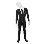 Slender Man Kids Morphsuit Costume - size Small 3'4-3'10 (102cm-118 cm)