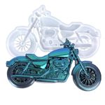 Wehous Unique Motorcycle Silicone Mold 3D Cool Motorcycle Resin Mold Epoxy Mold Vintage Wall Hanging Home Decor Motorbike Silicone Molds for Cake Fondant Chocolate Car Vehicle Craft Resin Accessories