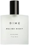 Dime Beauty Perfume Malibu Night, 1.7 oz / 50 ml - Light and Floral Musk Scent, Hypoallergenic, Clean Perfume, Eau de Toilette For Women