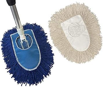 Triangle Dust Mop Kit: 4 Piece Industrial Dust Mop Kit