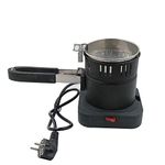 Fiiasa 220V 50Hz 500W Metal Shisha Hookah Coal Burner Electric Stove Heater with tong Coal Lighter Shisha Plate Burner Hookah Food Warming, Coffee/Tea Making, Baby Food, Radiant