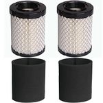 22-083-01 Air Filter Cleaner, 2Pcs Air Filter Kit Compatible with Kohler 5400 Series KS540 17-19.5hp Engine, Replace 22-083-01-S 22-883-01-S 2208301s Cub Cadet XT1 Riding Lawn Mower Tractor Mower