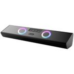 ZEBRONICS Astra 35, Wireless Bluetooth Soundbar, 16 Watts, Upto 24h Backup, Dual Drivers + Dual Passive Radiators, Call Function, Bluetooth v5.3 | USB | mSD| FM | AUX, TWS, RGB LED