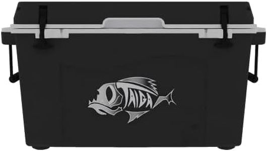 TAIGA Coolers Original Glacière Dure – 55 L, Noir, 1 pièce
