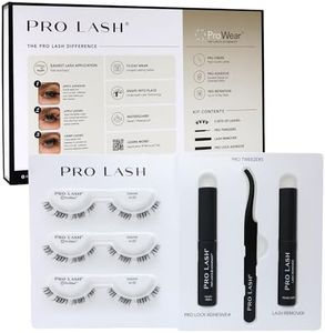 Pro Lash ProWear Starter Lash Cluster Kit, Volume No. 02 - Black