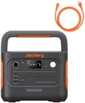 Jackery Explorer 1000 v2 Portable Power Station,1070Wh LiFePO4 Battery,1500W AC/100W USB-C Output, 1 Hr Fast Charge, Solar Generator for Camping,Emergency, RV, Off-Grid Living(AC Cable Included)