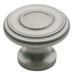 Baldwin 4491150 Dominion Cabinet Knob, Satin Nickel