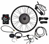 FAMEX RIDE 27.5" Electric Bicycle Conversion Kit E Bike Rear (BLACK COLOUR) 1000W 48V UK