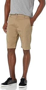 Volcom Men's Vmonty Stretch Chino Short, Khaki, 32