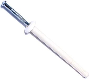 Hard-to-Find Fastener 014973285470 Nylon Mushroom Nail Drive Anchors, 1/4 x 3, Piece-100