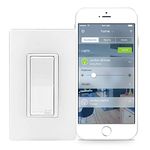 Leviton Smart Switch, HomeKit, Leviton 702-DH15S-2RW Decora Smart Switch with HomeKit Technology (Screwless Wallplate Included)