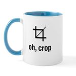 CafePress Oh, Crop Mug Mugs 11 oz (325 ml) Ceramic Coffee Mug