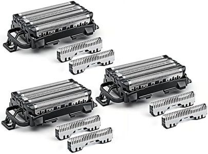WES9032P Replacement Blades Compatible with Panasonic ARC5 5-Blade Shavers, Outer Foil and Inner Blade Set WES9032P, Compatible with ES-LV97-K, ES-LV67-K, ES-LV95-S, ES-LV65-S (3 Pcs)