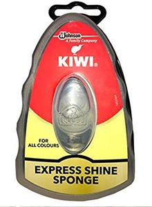 Kiwi Express Shoe Shine Sponge, 0.2 fl oz, neutral, Neutral, 0.2 fl oz