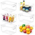 YIHONG 6 Pack Clear Pantry Organize