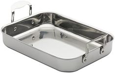 ProWare Stainless Steel Tri-Ply 35cm Roasting Pan Induction Compatible