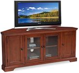 Leick Corner 60" TV's, Wood, Brownb