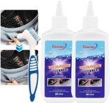 GOMUVY Household Remover Gel Grout Cleaner, 2 Pack Washing Machine Cleaner, Black Stain Remover Gel With Brush For Washing Machine, Bathroom, Wall, Tiles, Sealant, Glass, Kitchen, Sinks (10 Fl Oz)