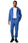 JP 1880 Menswear Big & Tall Plus Size Tracksuit, Loungewear, 2-Piece, Hoodie Jacket and Trousers, up to Size 8XL Cobalt Blue XXXX-Large 802934752-4XL