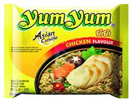 yum yum Instant Noodles Chicken, 60 g, Pack of 30