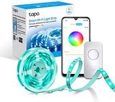 Tapo Smart LED Light Strip, 5m, WiFi App Control RGB Multicolour LED Strip, Works with Alexa(Echo and Echo Dot)&Google Home, Suitable for TV Kitchen DIY Decoration(Tapo L900-5)