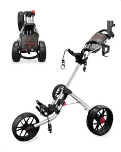 Caddytek CaddyLite 15.3 V2 Golf Push Cart - Lightweight Foldable Aluminum Cart with EVA Wheels, Foot Brake, Adjustable Handle, Umbrella Holder, Drink Holder, Scorecard Holder