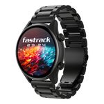 Fastrack Astor FR2 Pro Smartwatch with 1.43” AMOLED Display with 466 * 466 Pixel Resolution|SingleSync BT Calling|AI Voice Assistant|100+ Sports Modes and Watchfaces|Upto 5 Day Battery|IP68